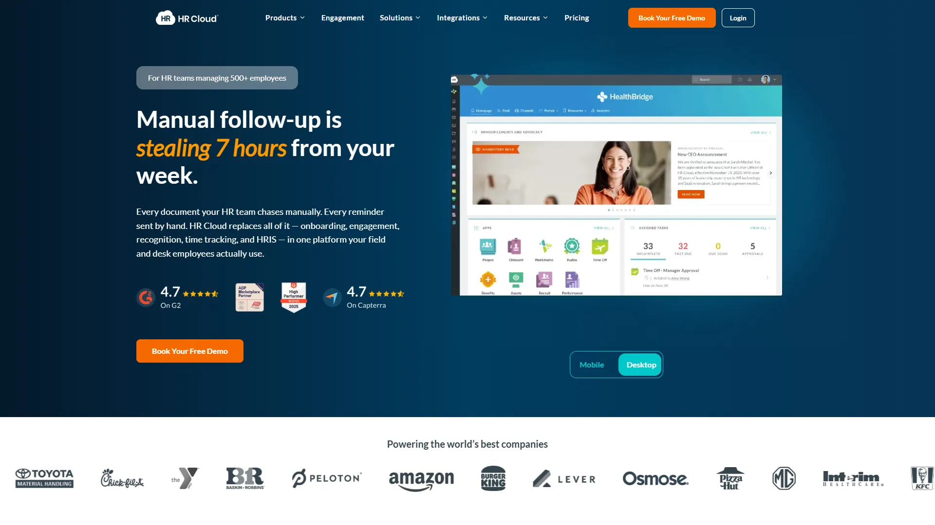 HR Cloud Screenshot